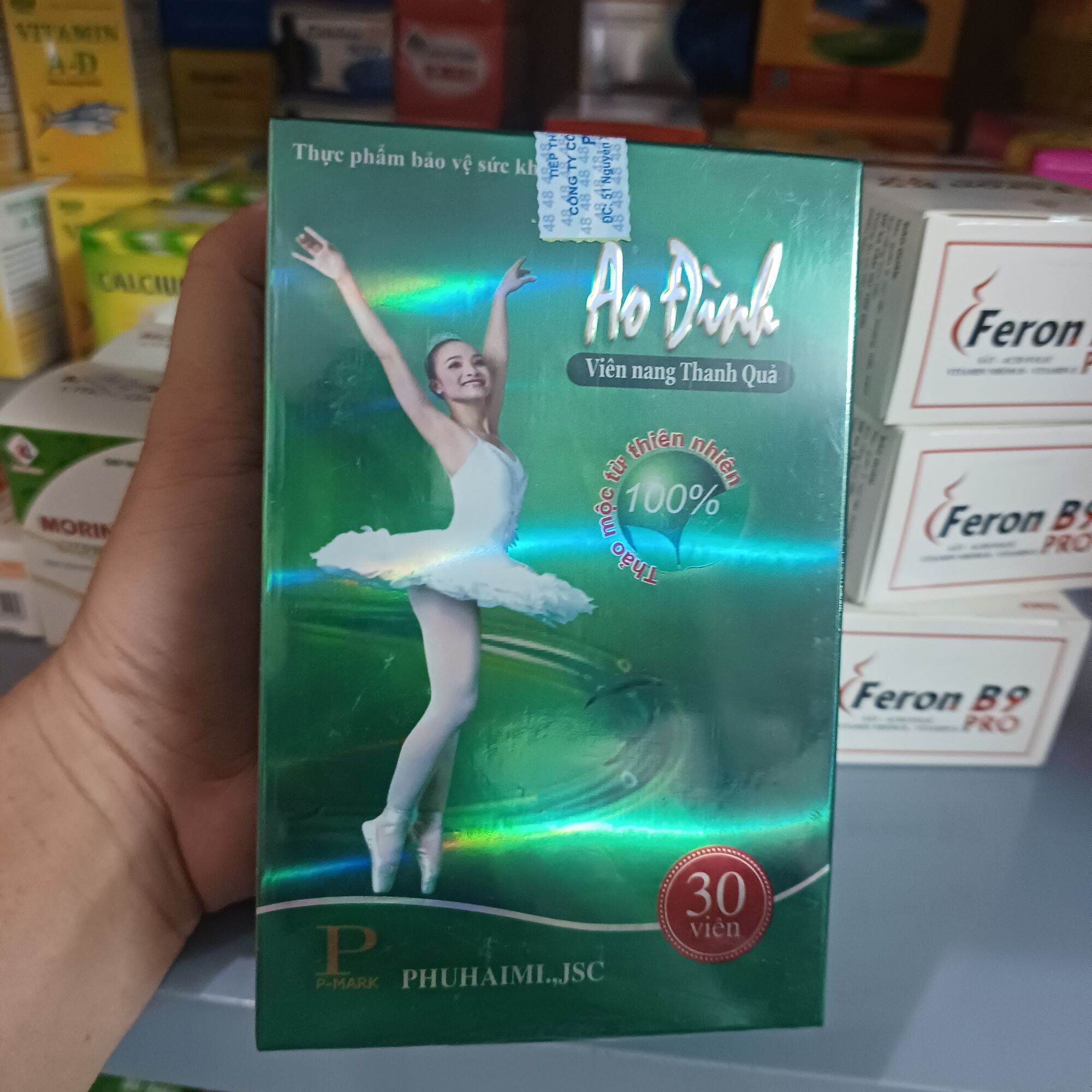 Viên giảm cân Áo Đình chính hãng hộp 30 viên