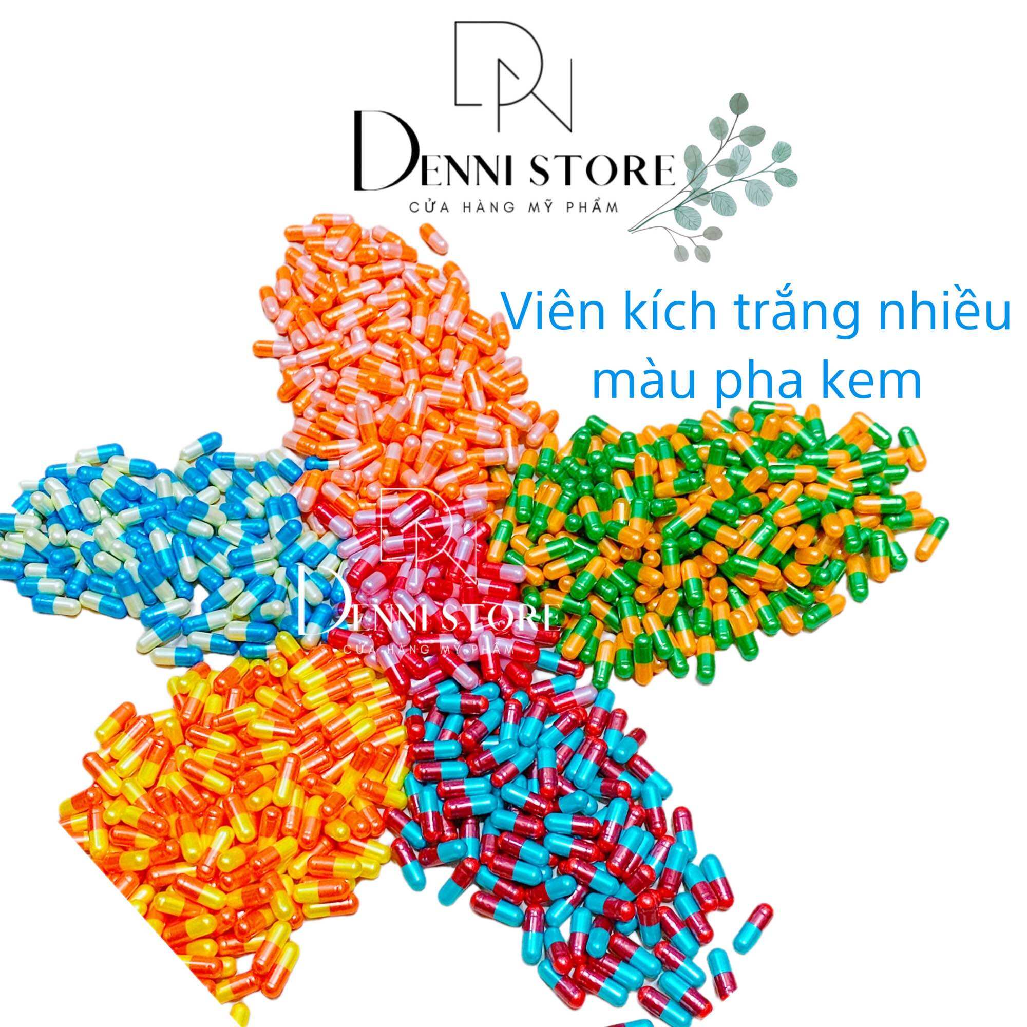 01 viên kích trắng pha kem cực mạnh