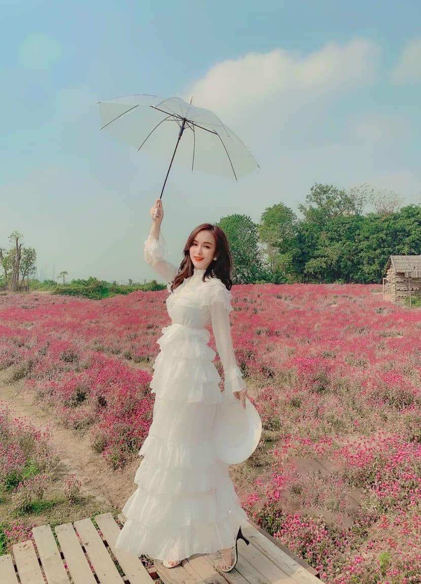 Váy maxi nhiều tầng siêu xinh