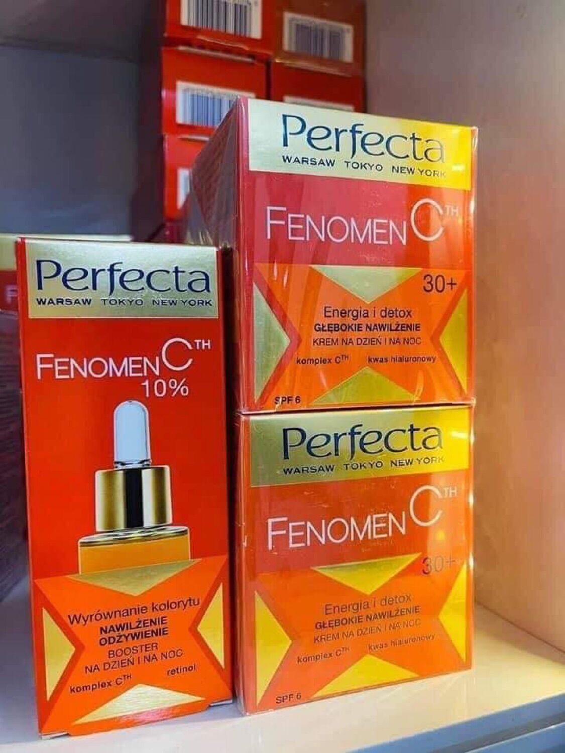 Combo Kem Và Serum FenomenC Perfecta