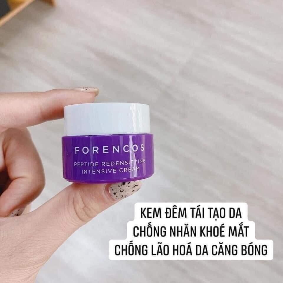 Kem dưỡng da ban đêm Forencos màu tím Hàn Quốc 10g