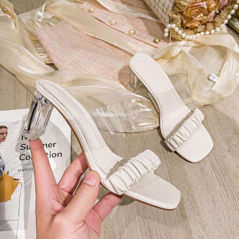Guốc nữ cao gót size 33 đến 45 gót 7p