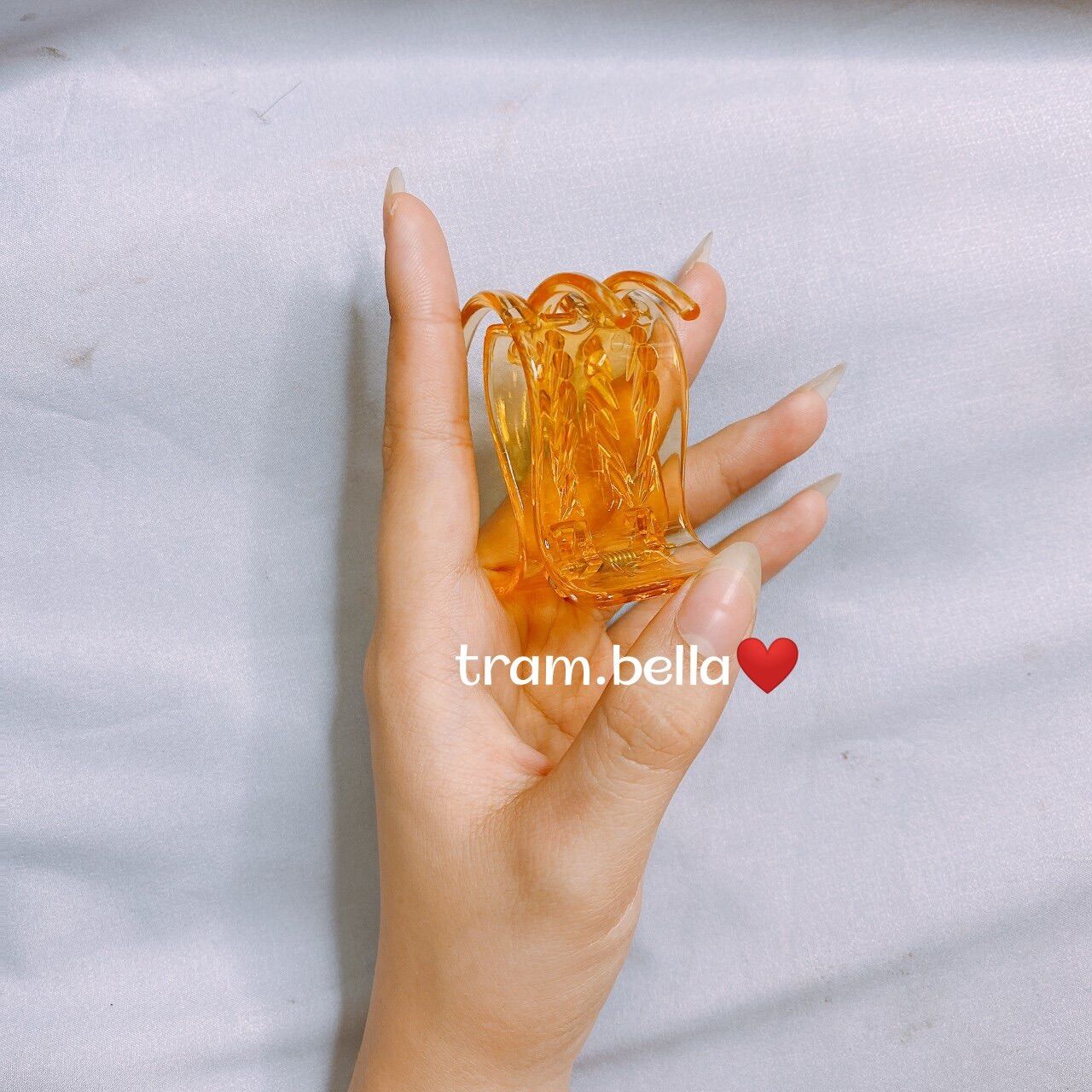 Kẹp tóc càng cua 5 răng nhiều màu - Trâm Bella