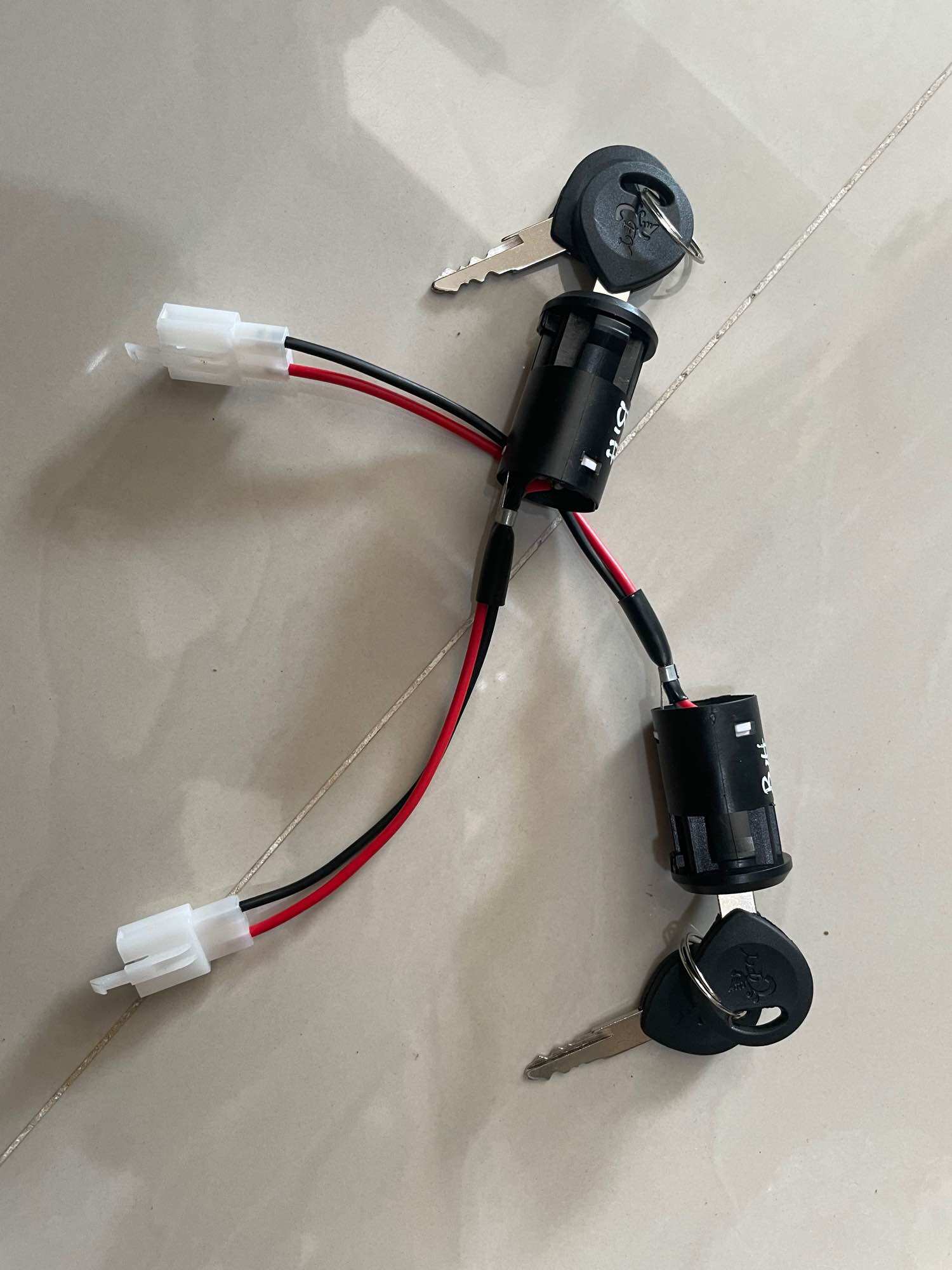 Ổ khóa xe đạp điện 2 dây