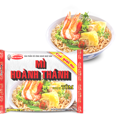 Mì Hoành Thánh ...date mới ...bao ngon