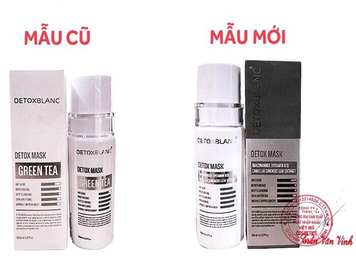 Mặt nạ thải độc trắng da Detox BlanC - Detox Mask