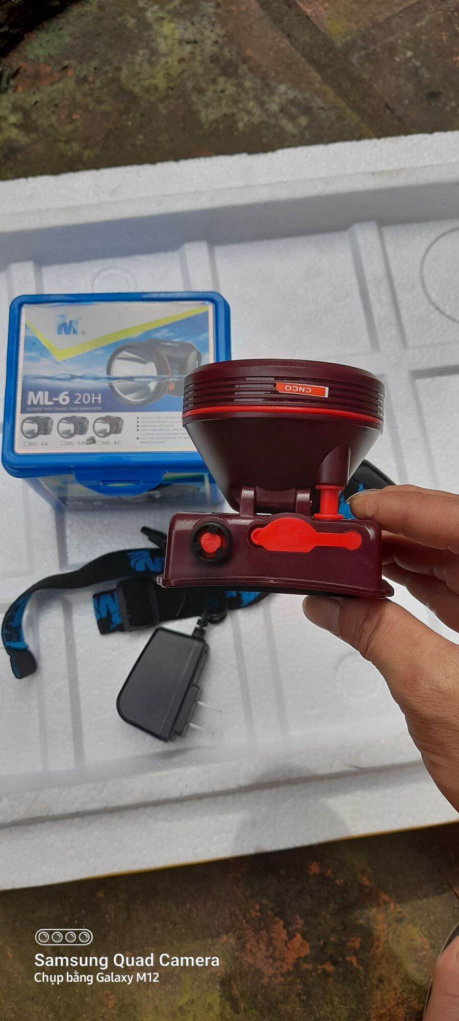 Đèn Đội Đầu Chống Thấm Nước ML-6C (35W) Led Siêu Sáng