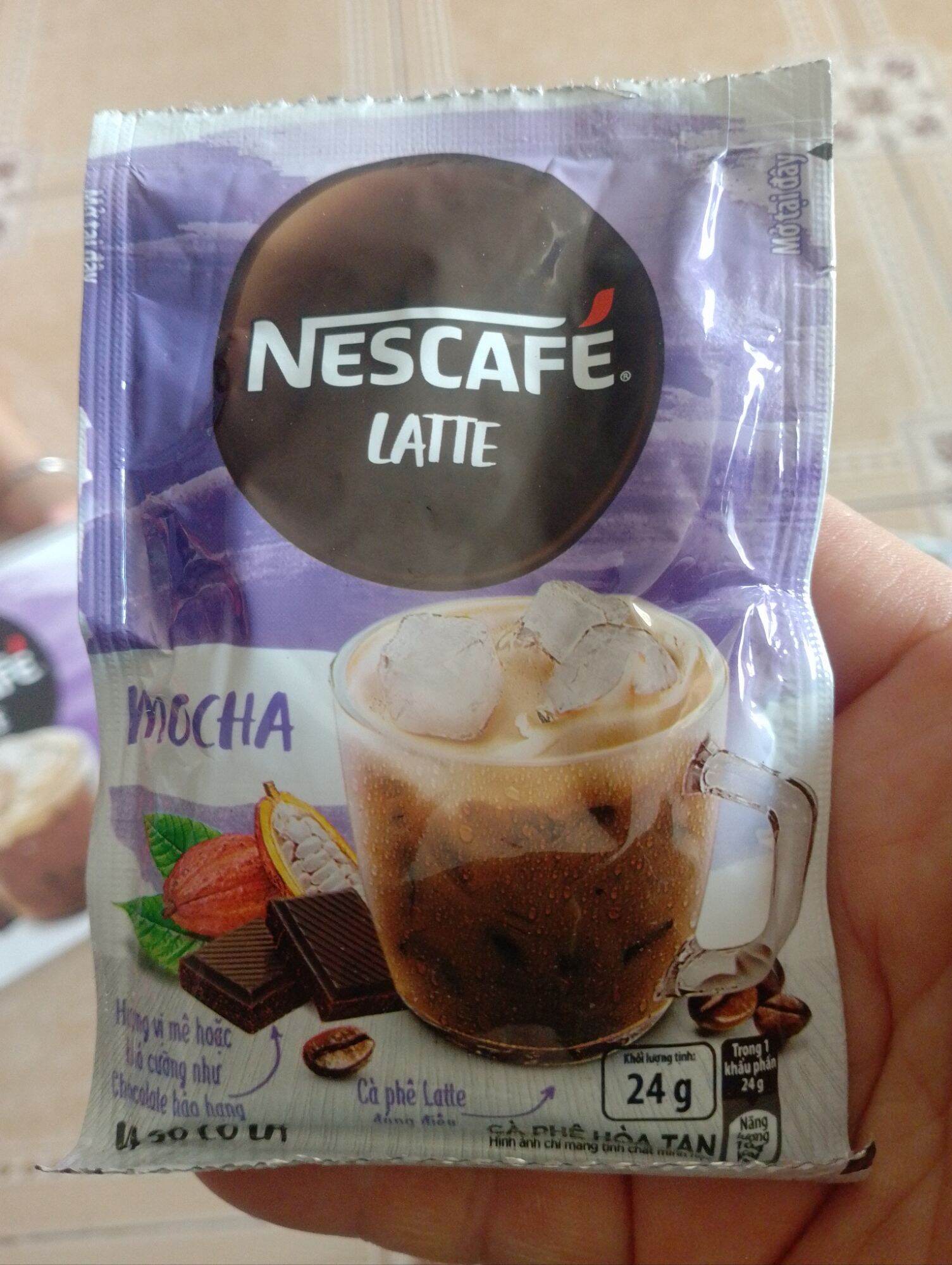 Nescafe Latte  socola    họp 10 gói