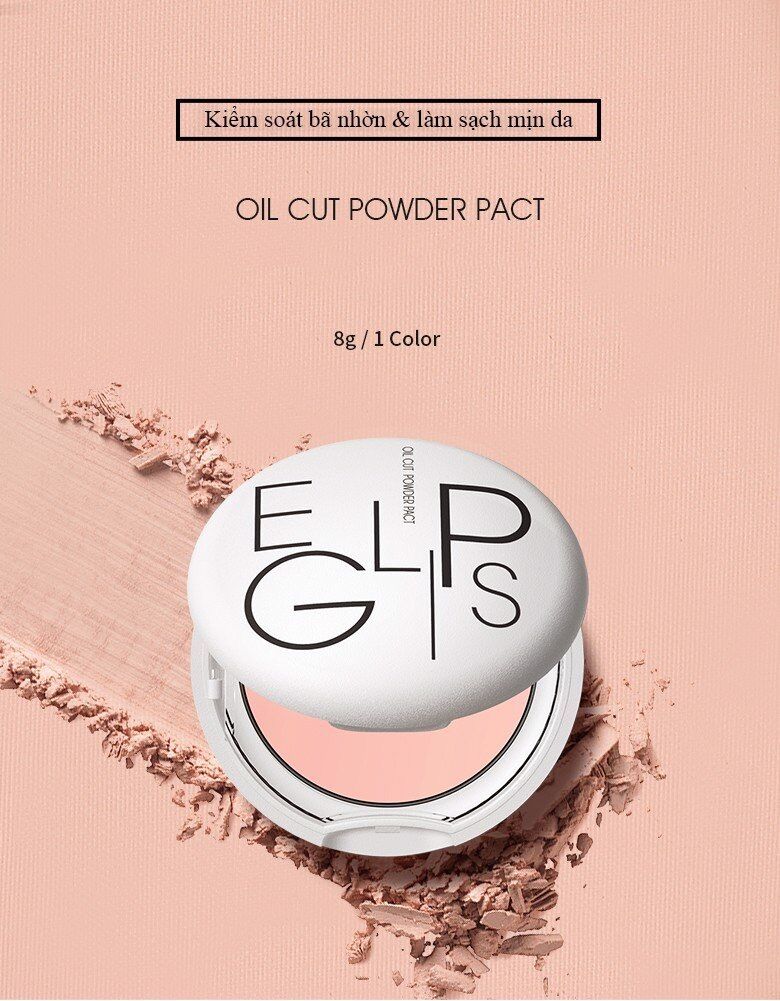 Phấn Phủ Kiềm Dầu Eglips Oil Cut Powder Pact