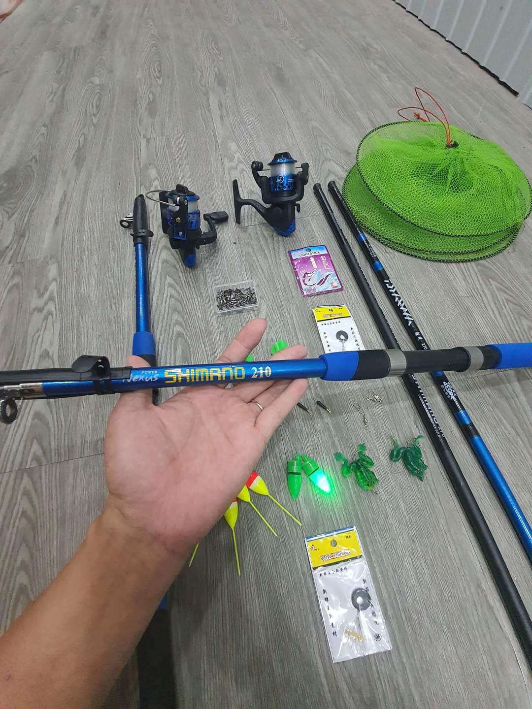 Bộ 4 cần  câu shimano