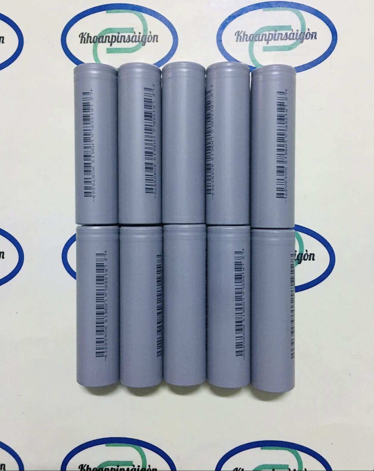 pin lion 18650 eve 20P; lishen xám, Combo 10Cell và 50cell xám mới chính Hãng, xả 20A dung lượng 2000mAh