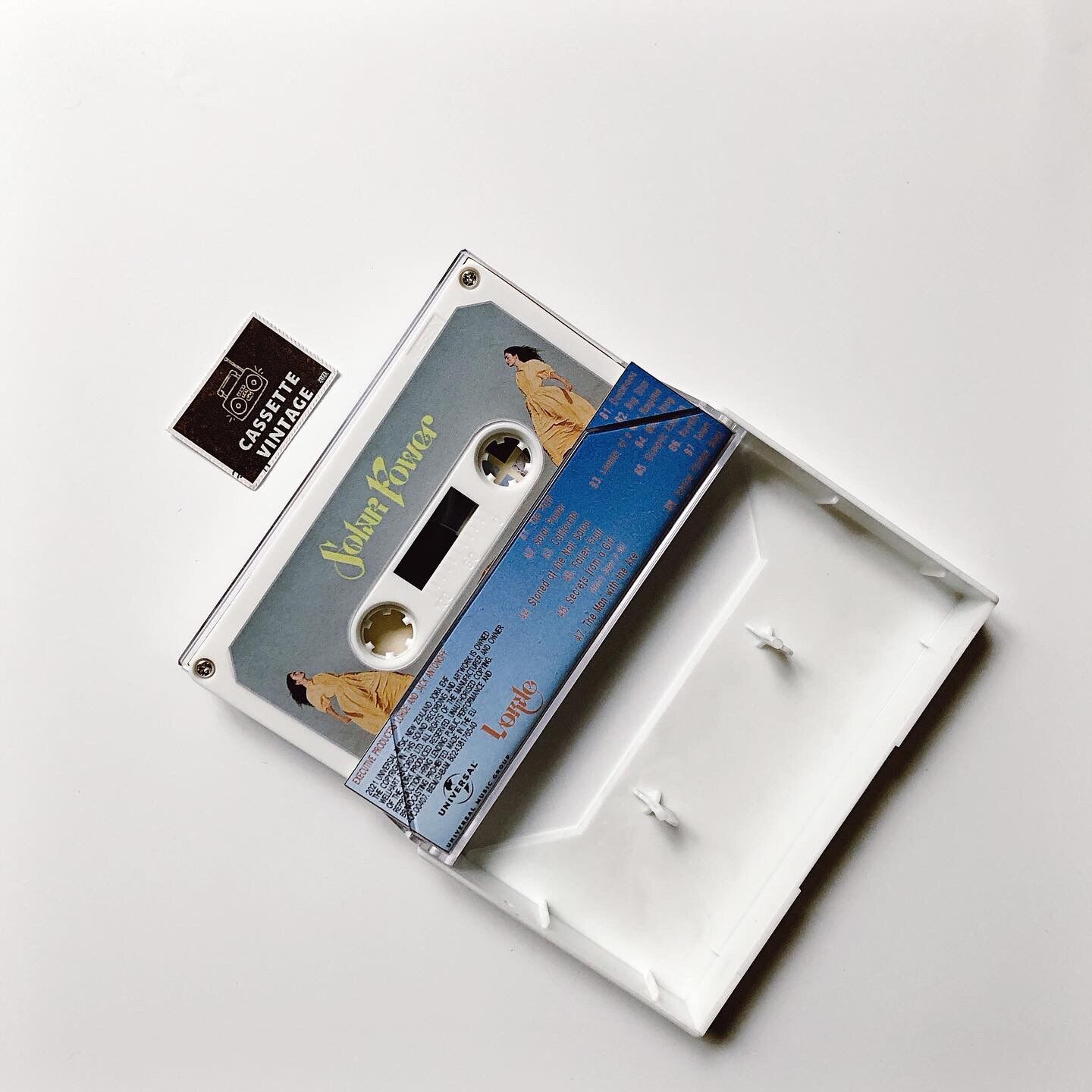 Băng cassette Lorde - Solar Power Màu Trắng Mới