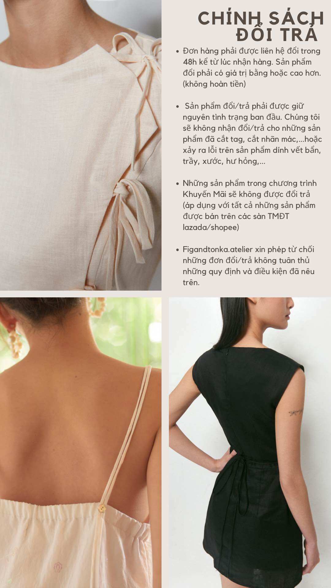 Đầm mini linen đen - 𝐍𝐈𝐀 𝐃𝐑𝐄𝐒𝐒
