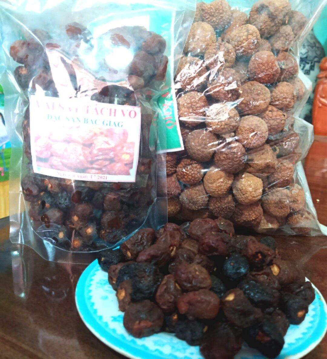 Long vải đặc sản Bắc Giang