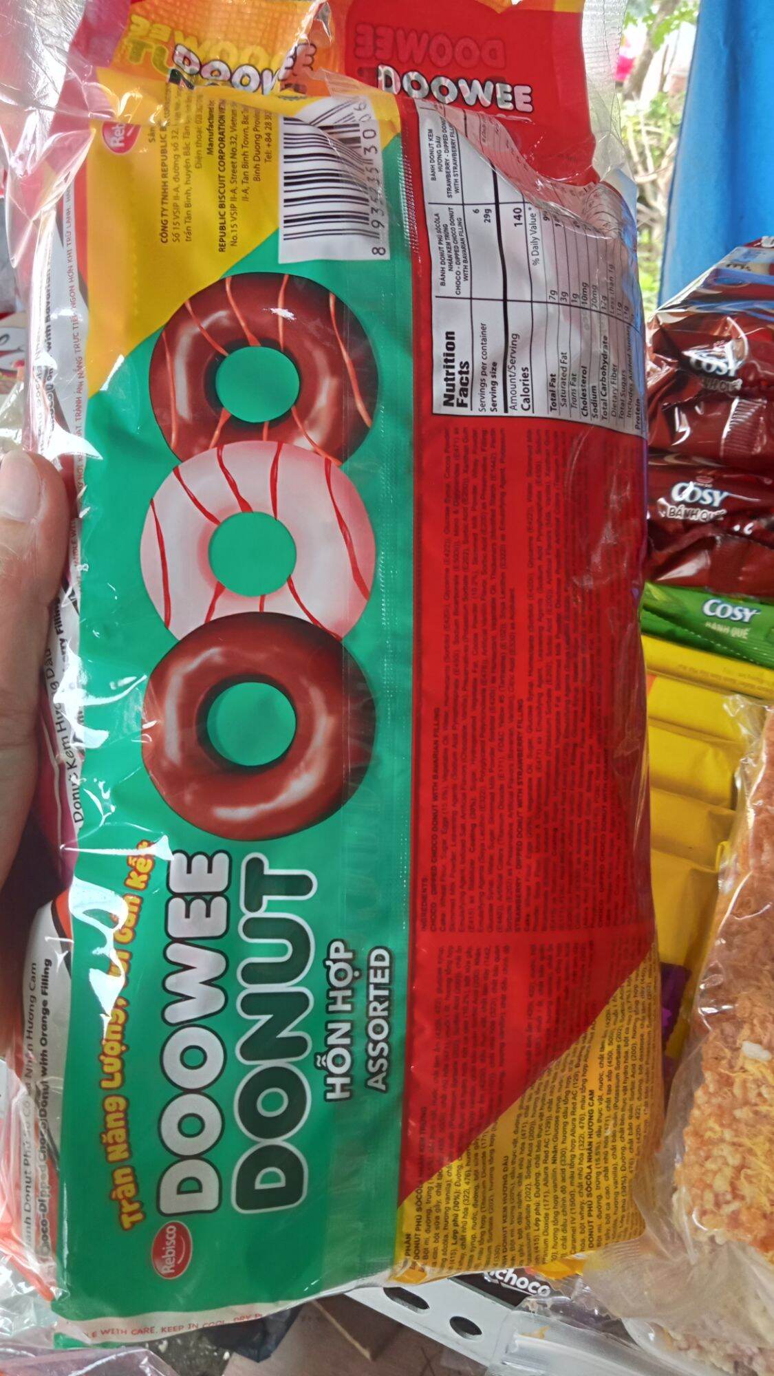 Bánh Donut Doowee