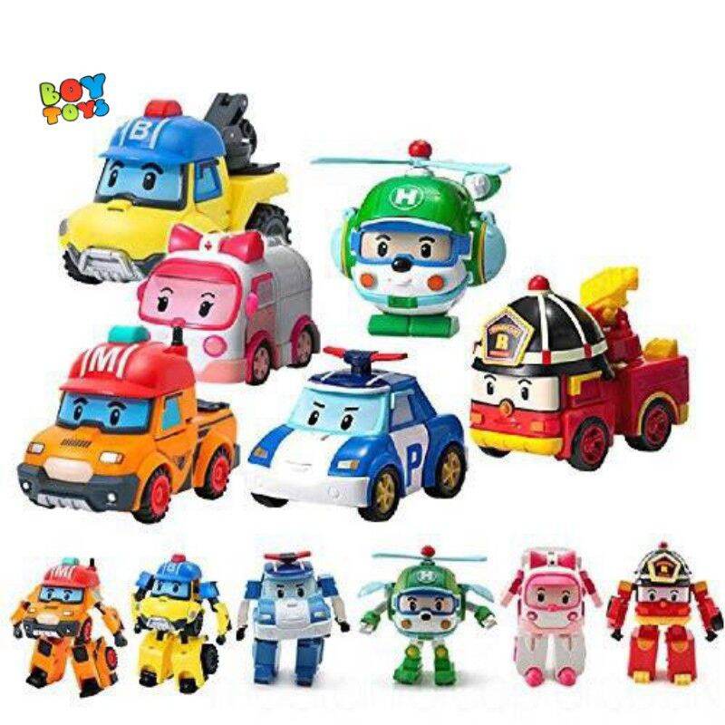Biệt đội xe robocar biến hình