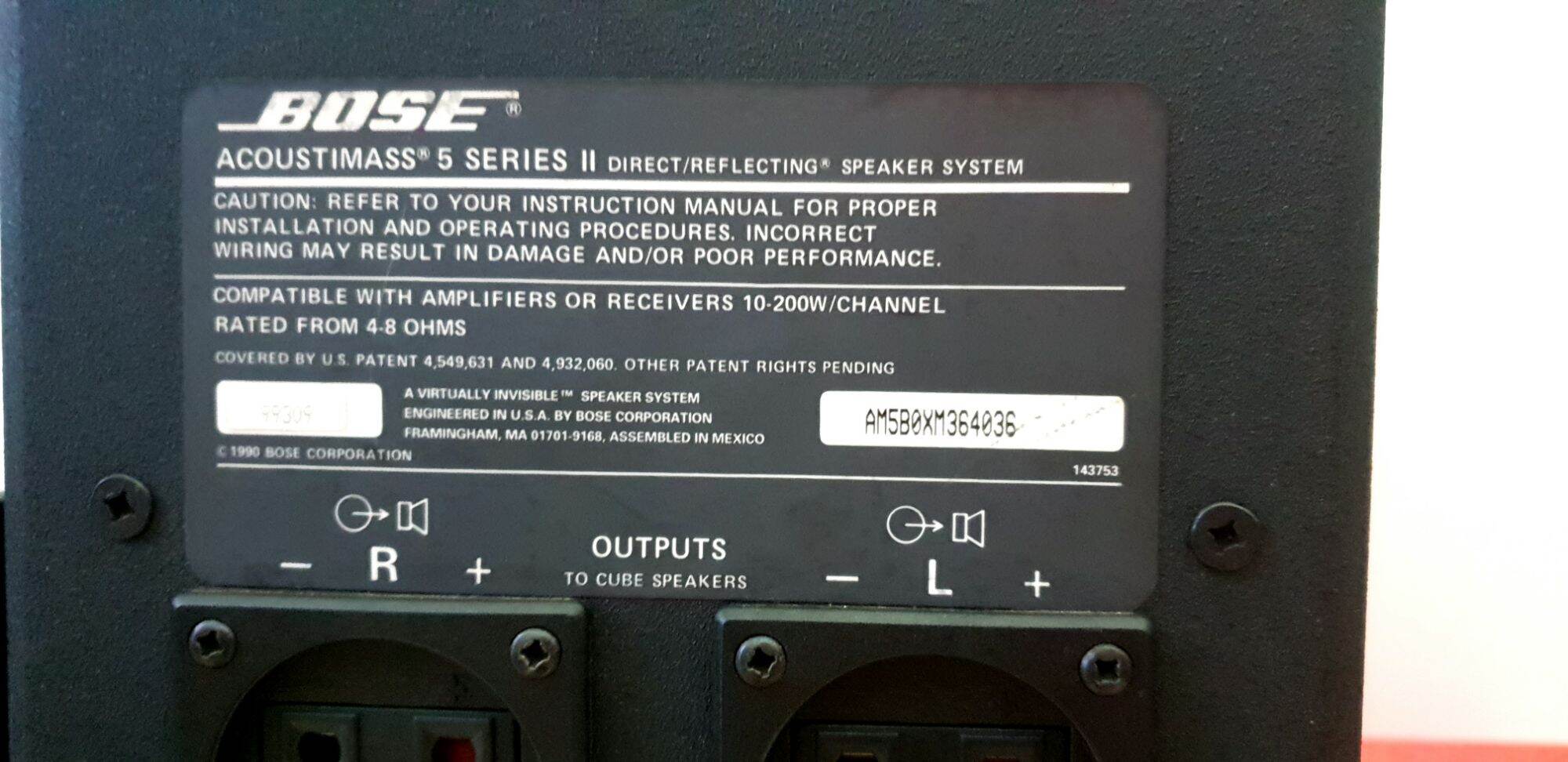Bộ loa Bose Acoustimass 5 Series II