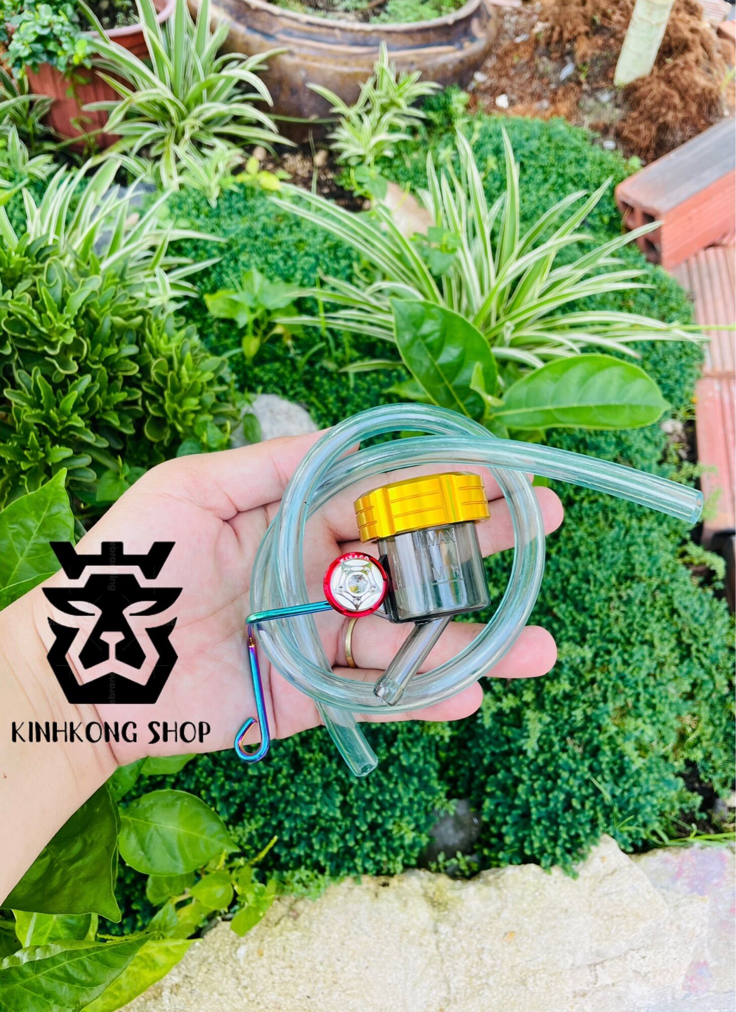COMBO BÌNH DẦU NẮP NHÔM CNC