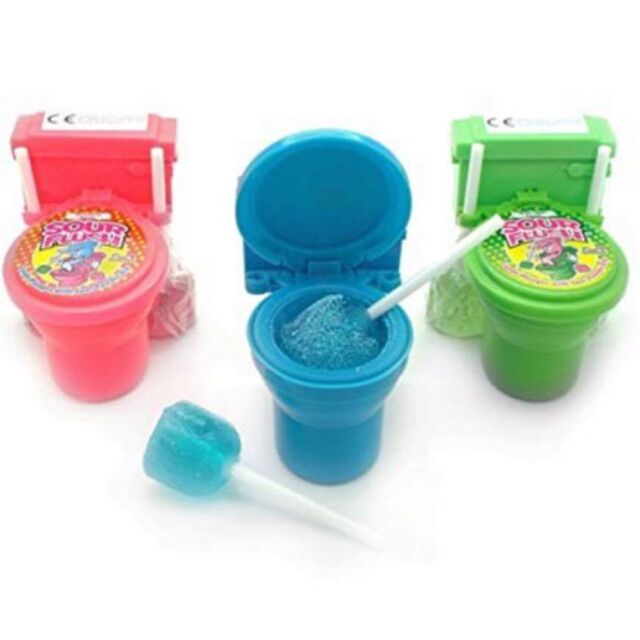 Kẹo Mút Bồn Cầu Sour Flush Mỹ