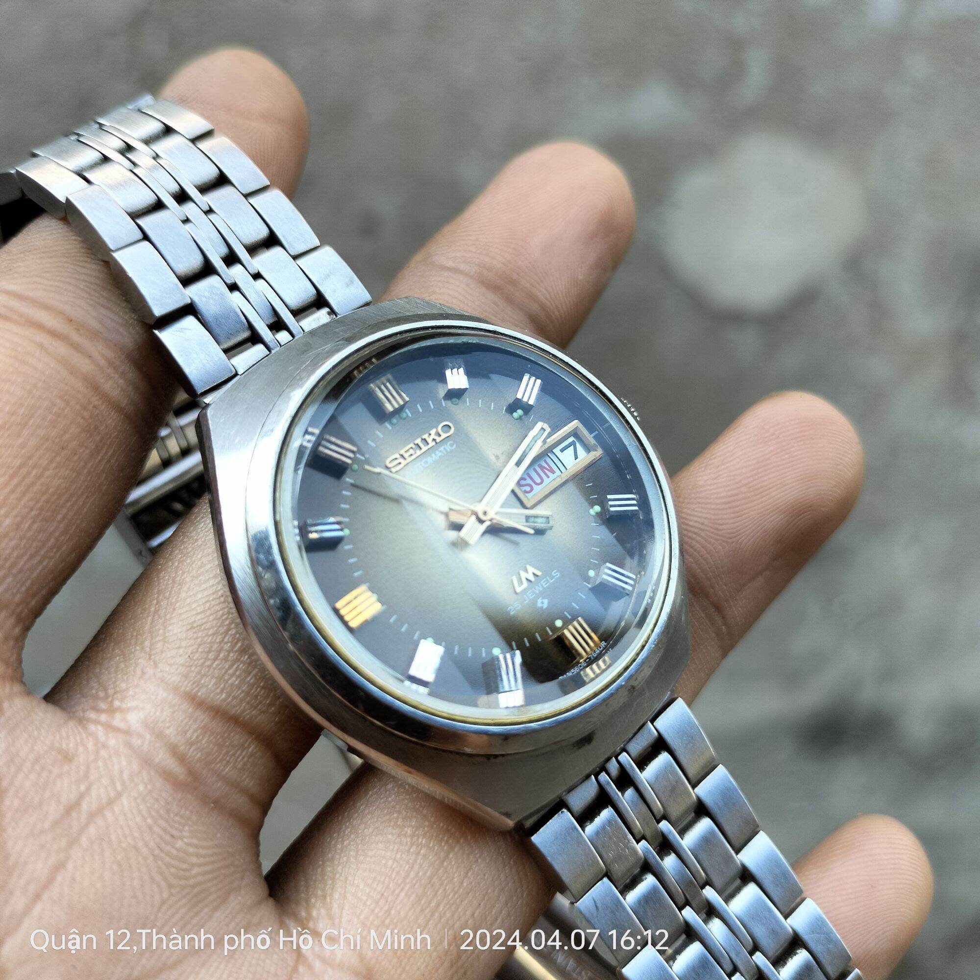 Vintage Seiko LM Automatic 5606-7300 25jewels