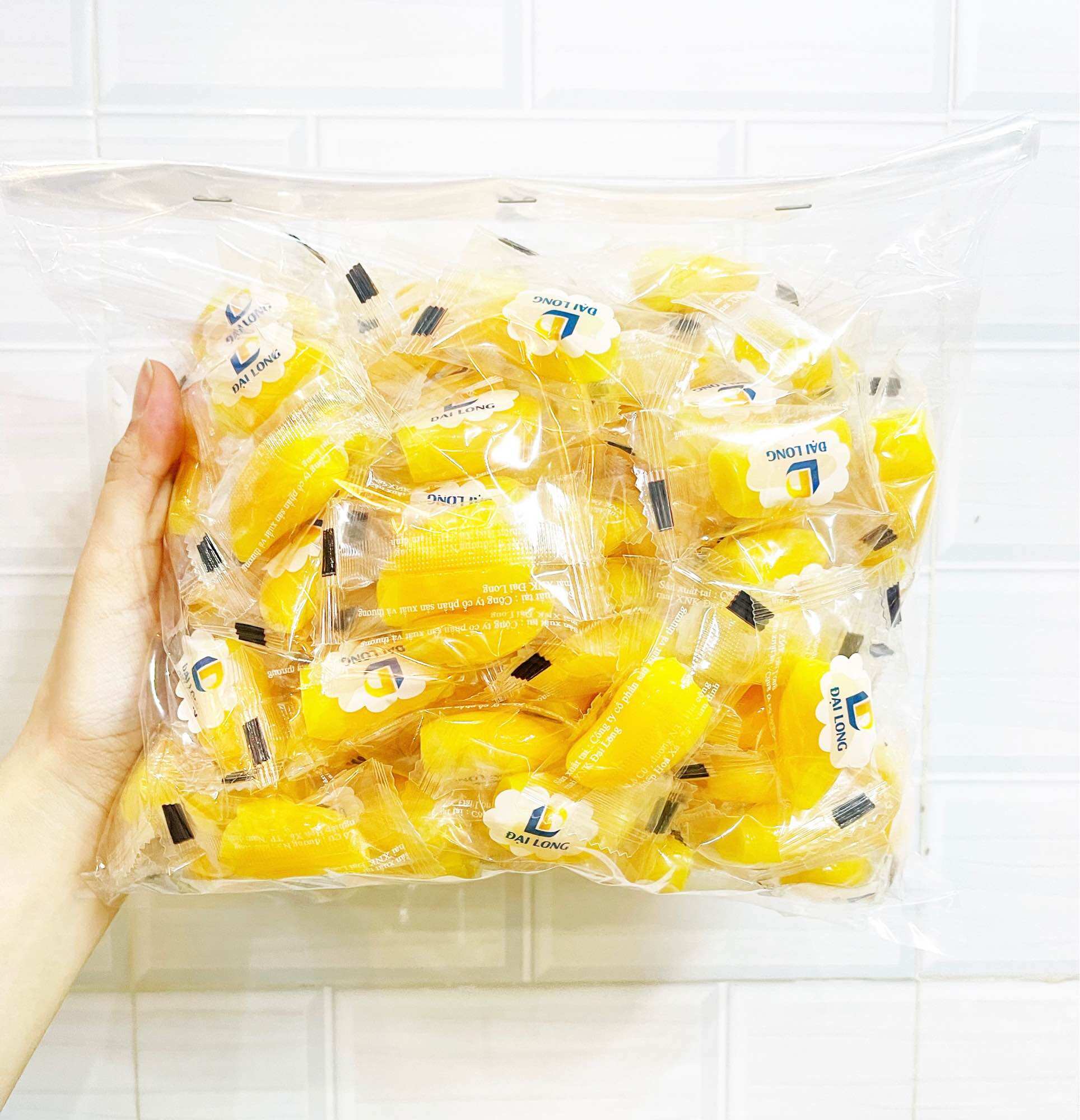 (DATE MỚI NHẤT: 2/2027) Kẹo Xoài Dẻo Bóc Vỏ Đại Long Nhiều Size (Có Sỉ)