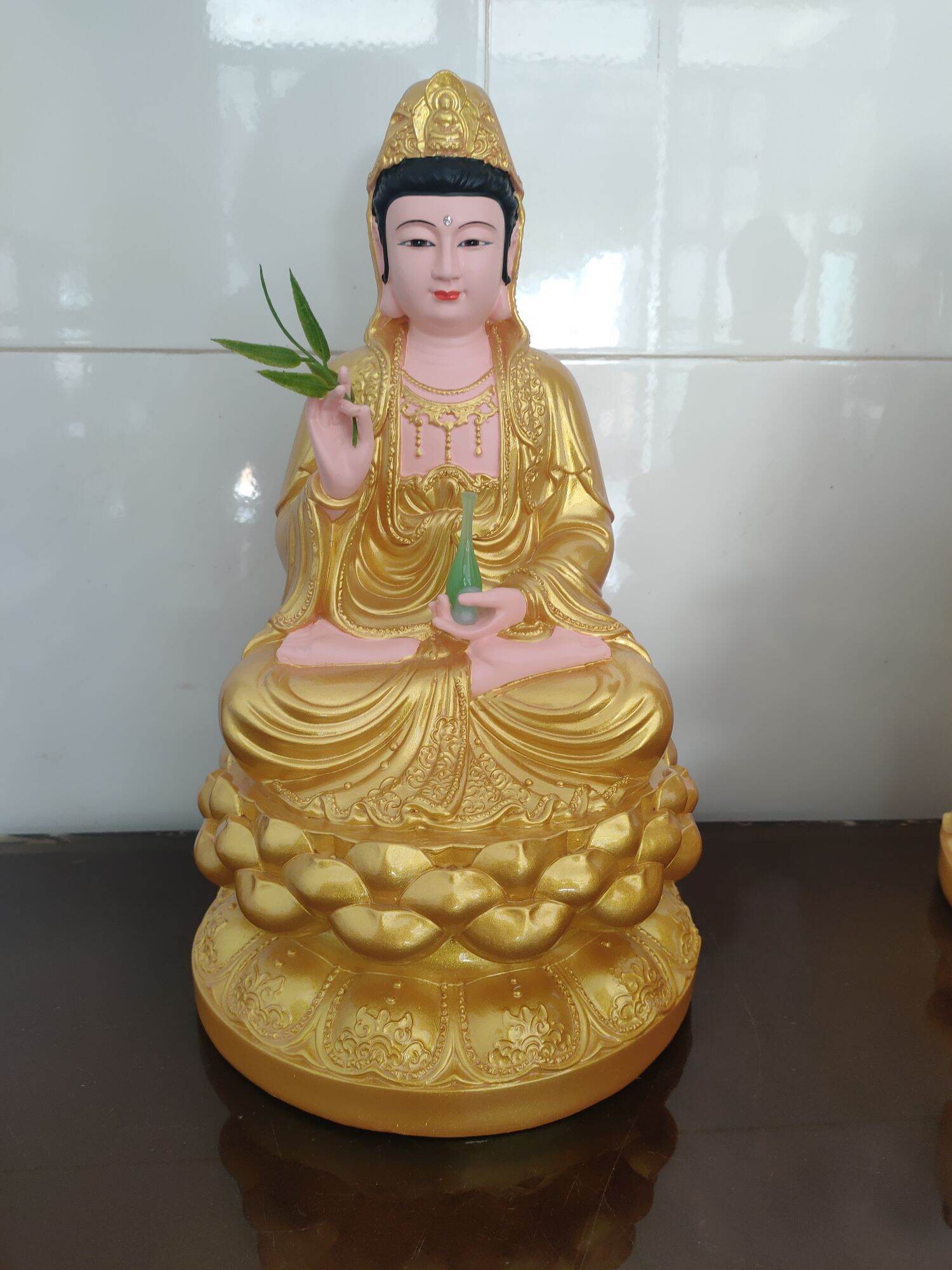 Tượng Ta Bà Tam Thánh cao 30cm