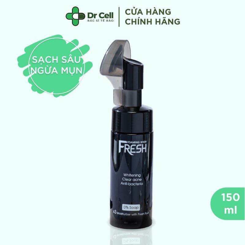 SỮA RỬA MẶT FRESH CÓ ĐẦU CỌ MASSAGE THÔNG MINH GIÚP DA SẠCH SÂU LỖ CHÂN LÔNG HÀNG CHÍNH HÃNG DR CELL