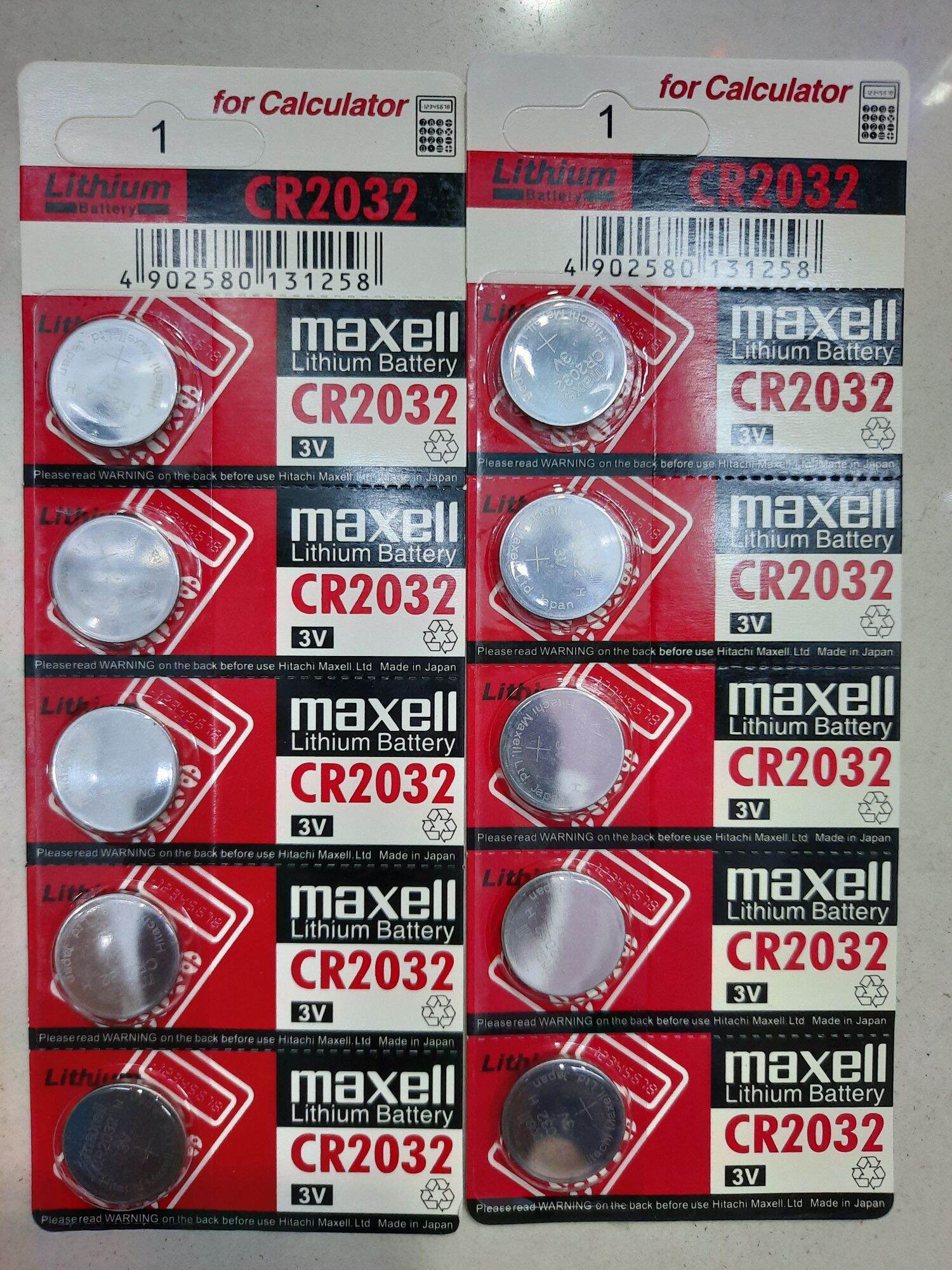 Pin Maxell CR2032 3V Lithium loại 1