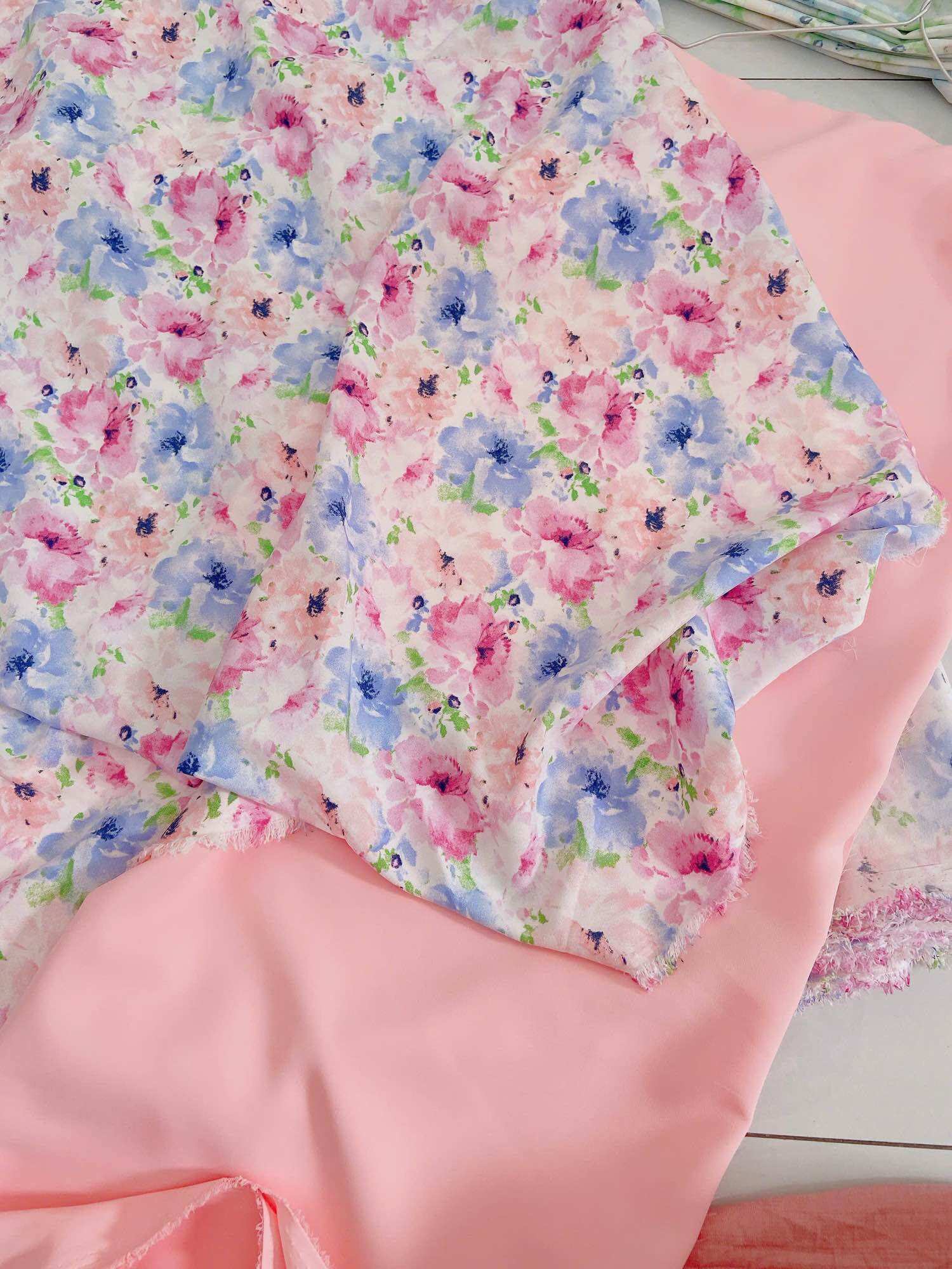Japanese Silk Ao Dai Fabric Set (Shirt with Pants), Beautiful, Cheap Price