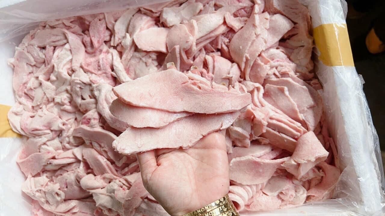 0,5kg Vú Heo tươi cắt lát mỏng