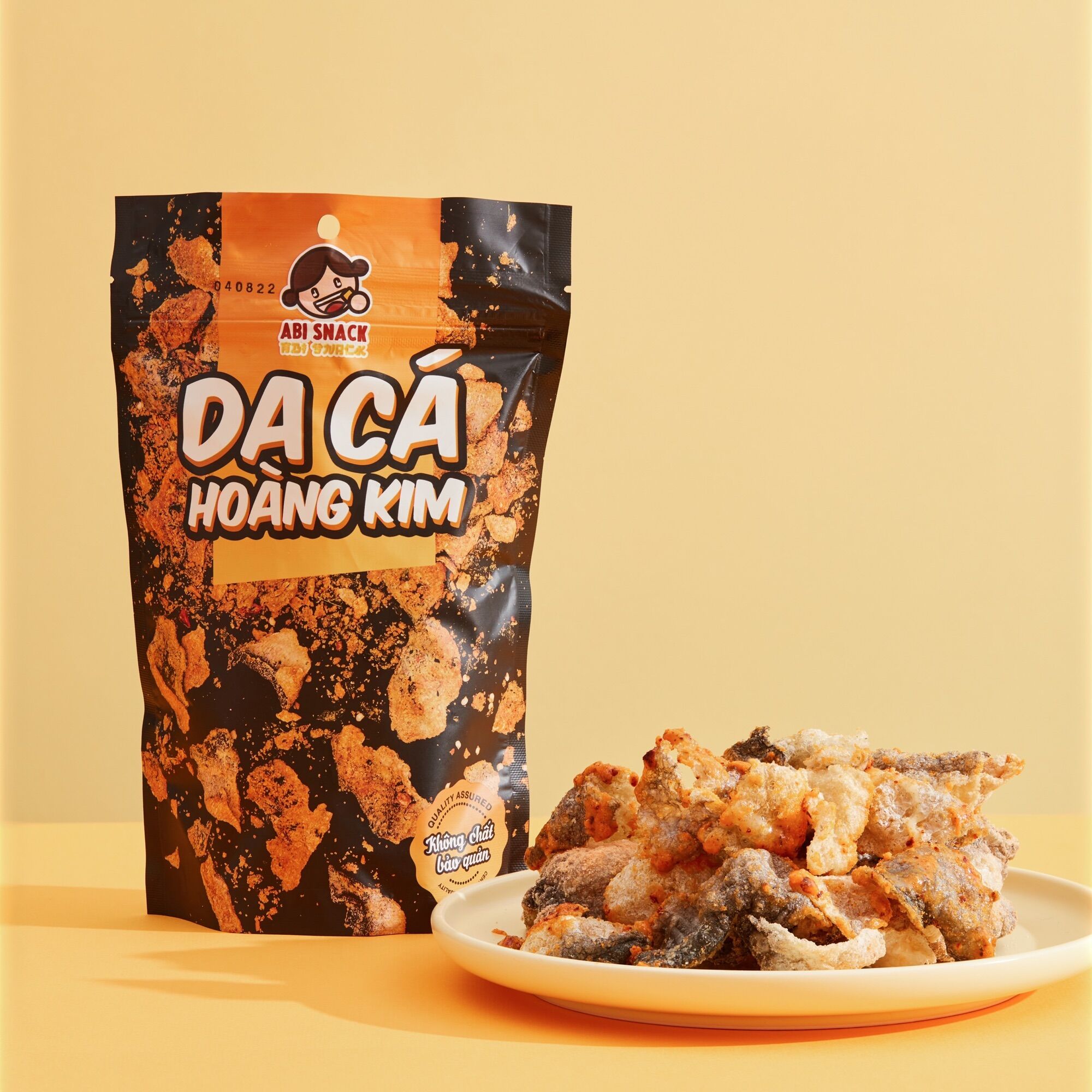 Da cá trứng muối - Da cá phô mai Abisnack
