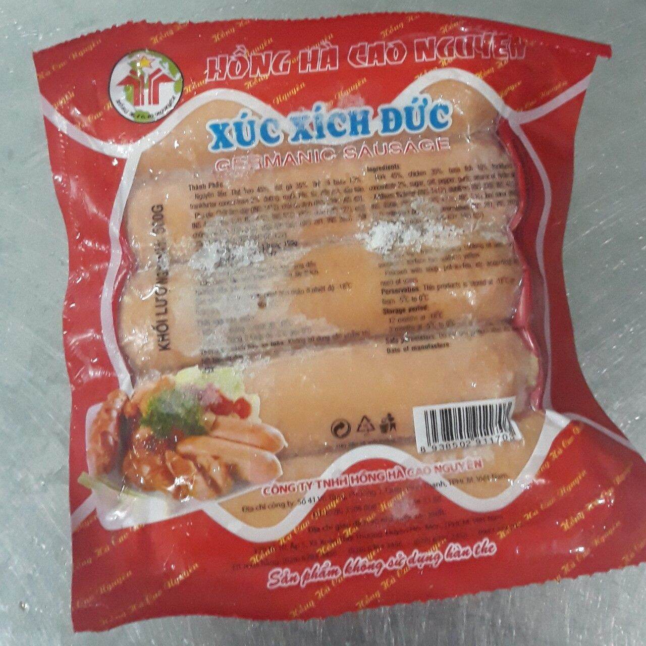 Xúc xích Đức