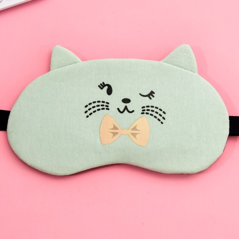 🌸BỊT MẶT NGỦ TAI MÈO CÓ GEL DỄ THƯƠNG🌸