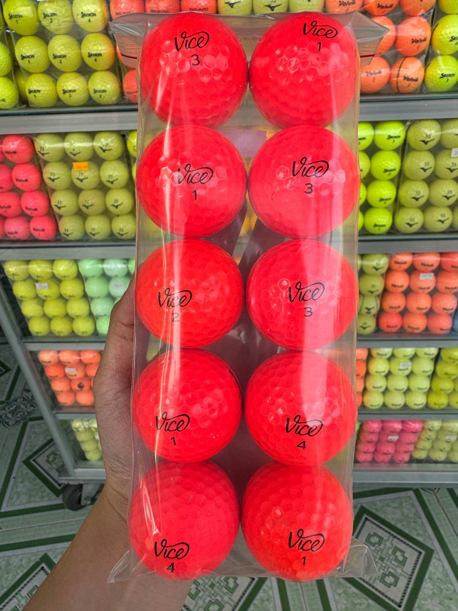 (Combo 10 quả) Bóng Golf Vice Pro-Pro Plus 98%