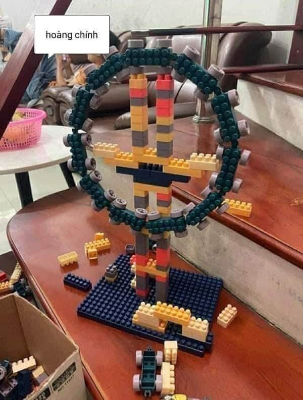 bộ Lego xếp hình 520 chi tiết