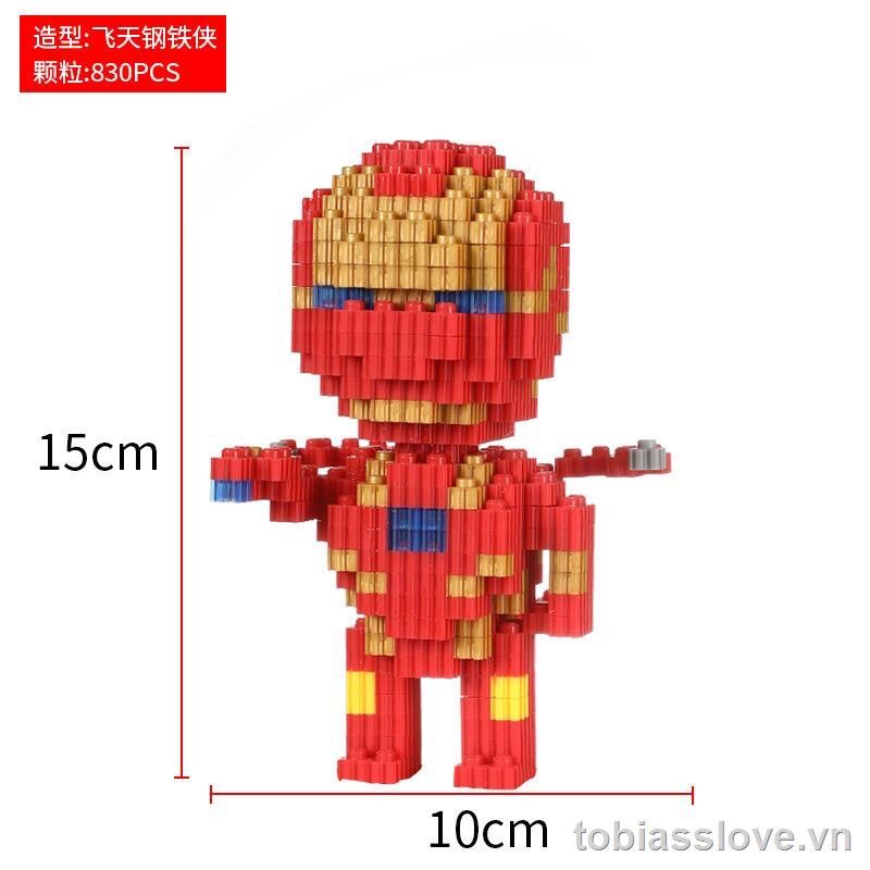 Lego lắp ráp 3d siêu anh hùng vui nhộn