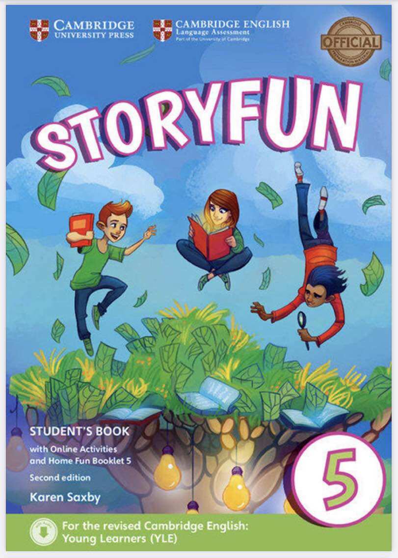 Story Fun - Level 5 Student Book m.à.u cho bé