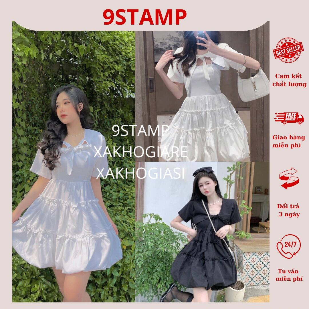 Set đầm babydoll form bí công chúa