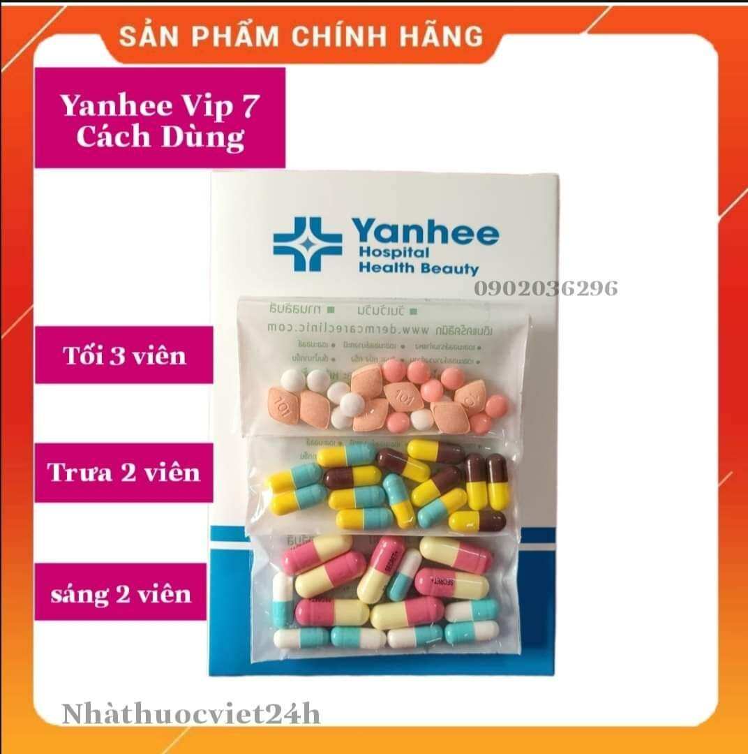 Giảm Cân vip 7 Yanhee liệu trình 2 tuần