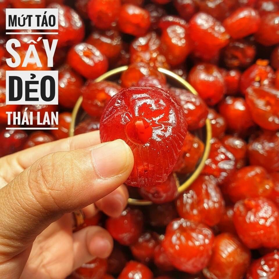 Táo sấy dẻo Thái Lan tách hạt —500g