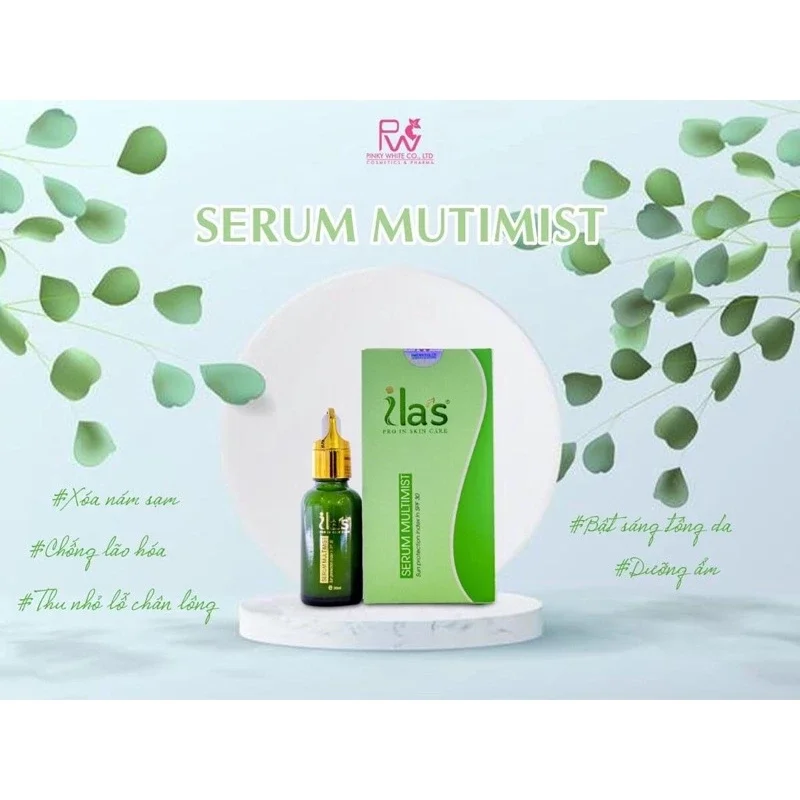 serum ilas dưỡng trắng da ngăn ngừa mụn nám tàn nhang cao cấp