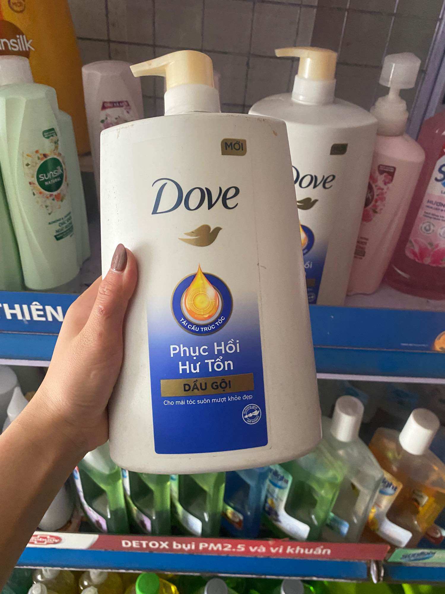 DẦU GỘI ĐẦU DOVE 1,4kg