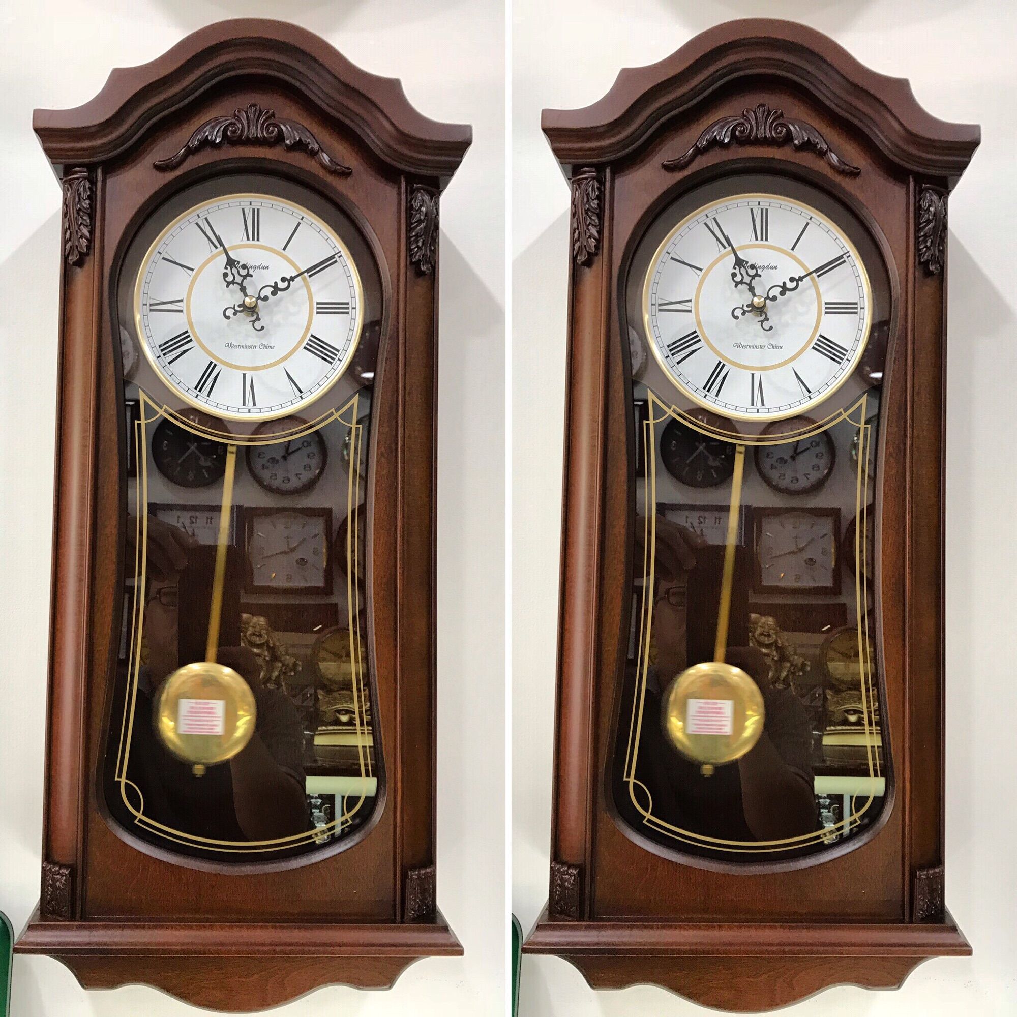 ĐỒNG HỒ QUẢ LẮC GỖ WELLINGDUN
