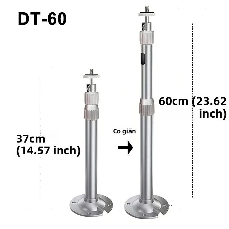 Giá Đỡ Máy Chiếu Đa Năng Gắn Trần Với Lỗ Vít 1/4 Xoay 360 Độ Có Thể Kéo Dài Tương Thích Với HY300 HY