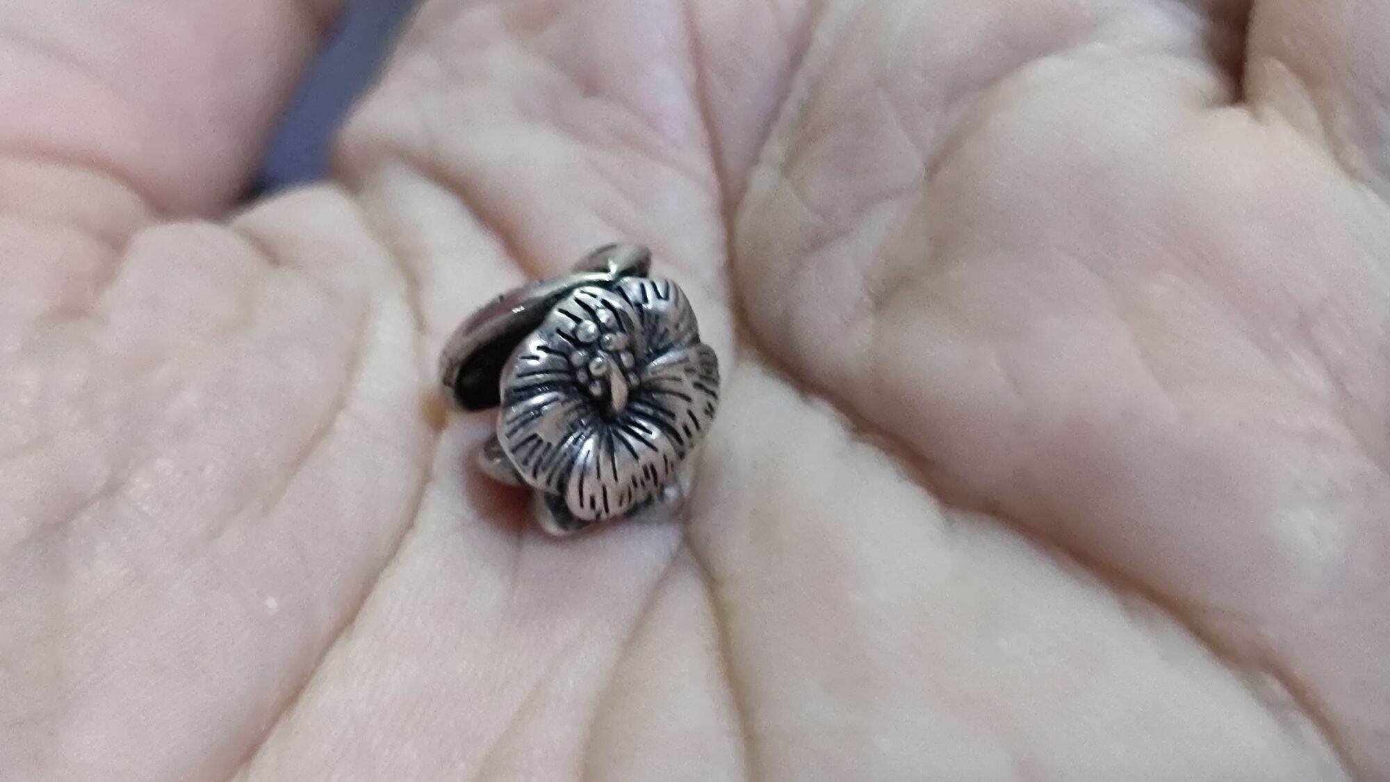 GauBee Charm bạc 925 hoa nhiệt đới tropical