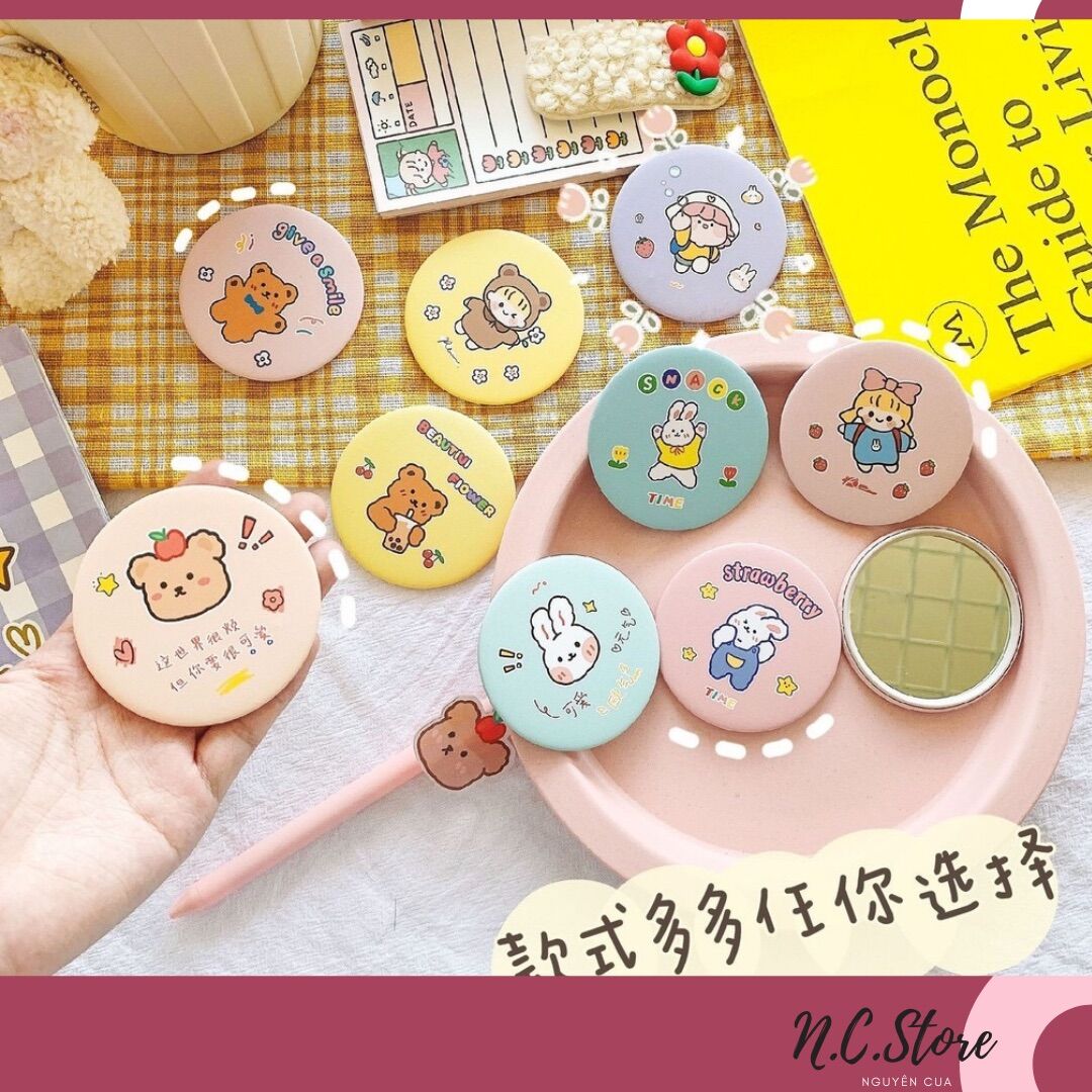 Gương Trang Điểm Mini Siêu Xinh