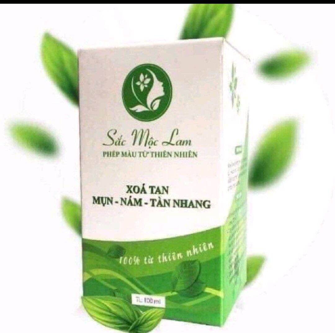 Sắc mộc lam tan nám tàn nhang
