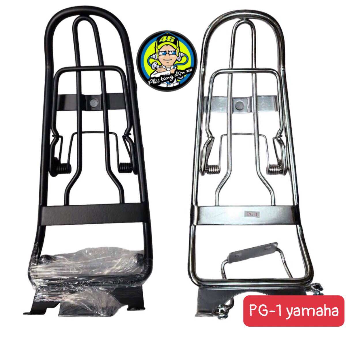 Baga giữa xe PG-1 yamaha , inox 10li sơn tĩnh điện