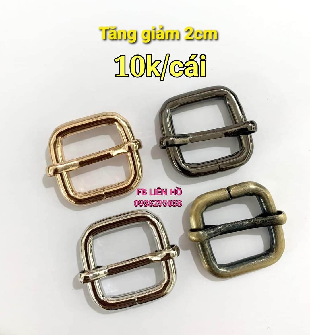 Khoen tăng giảm 2 cm