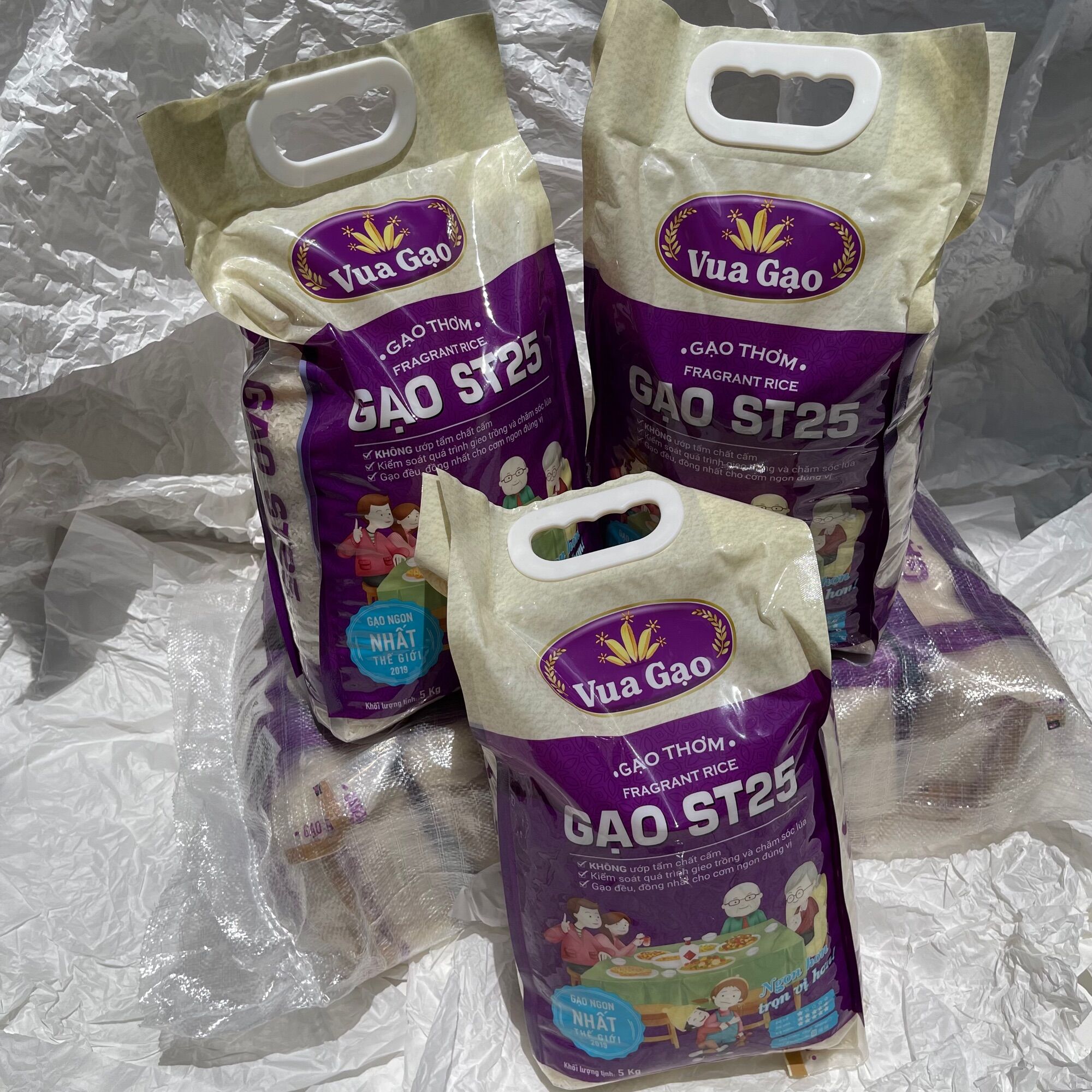 [HCM]15kg gạo ST25 date mới